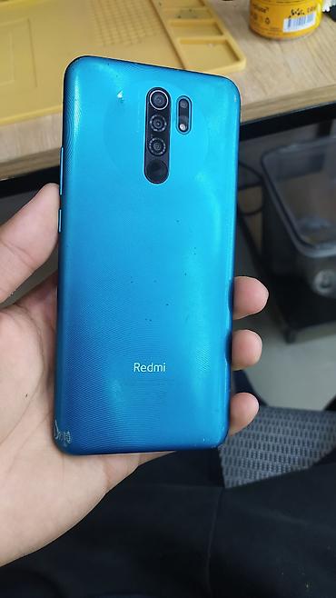 dji action 2: Redmi, Redmi 9, Б/у, 64 ГБ, цвет - Голубой, 2 SIM — 1