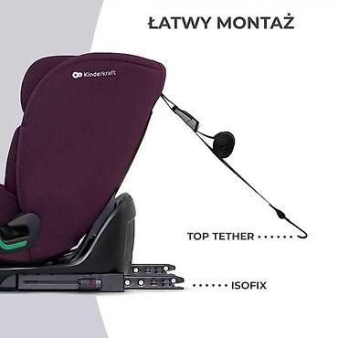 velicine odece za decu: Kinderkraft auto-sedište ONETO3 i-Size 76–150 cm – Cherry Pearl Šifra — 2