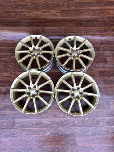 Диски: Литые Диски R 18 Subaru, Комплект, отверстий - 5, Б/у — 2