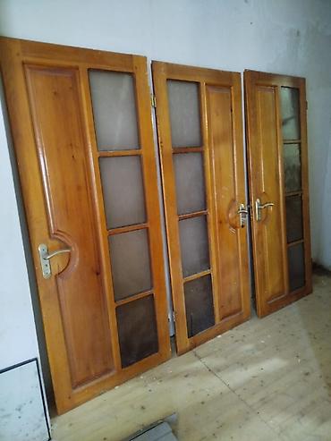 Otaq qapıları: Qonaq otağı üçün Yeni Otaq qapısı 90x205 sm Şəbəkə ilə, Zəmanətsiz, Ödənişli quraşdırma, Ünvandan götürmə — 4