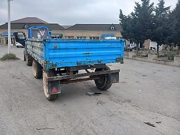 traktor satisi type 1: Kənd təsərrüfatı üçün ikioxlu qoşqu salam Dõrd tekeri teze vurmuşam — 2