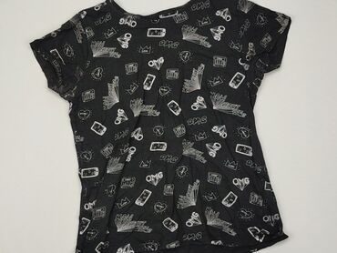 reserved czarna sukienka: T-shirt, Reserved, 13 years, 152-158 cm, condition - Good