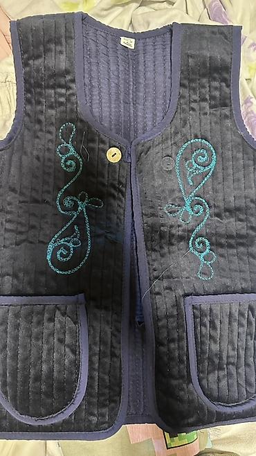 raduha vest: Утепленный, Тканевый, Осень-весна, Стеганый — 1