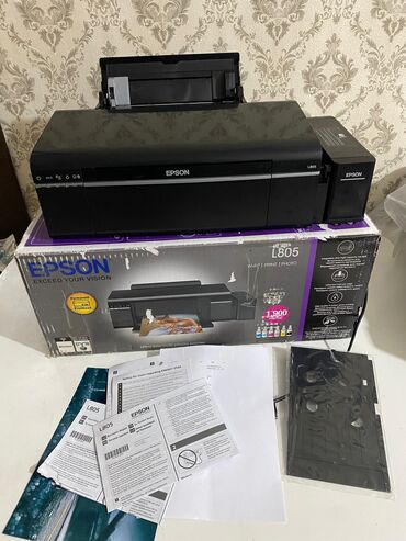 пищевой принтер купить в бишкеке: Epson L805 wifi профессиональный принтер как новый состояние идеально