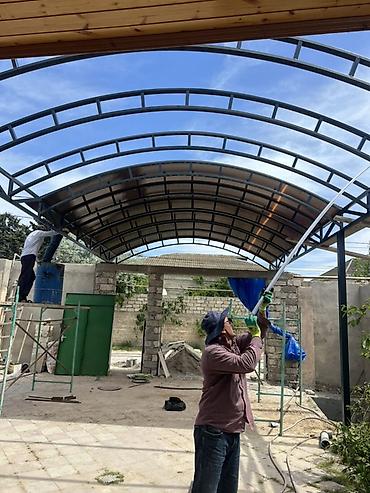 3d rucka: Metal konstruksiya və kölgəlik/pergola/üstüörtülü keçidlərin — 10