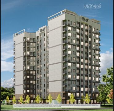 одна комнатный квартира: Строится, Элитка, 2 комнаты, 77 м²