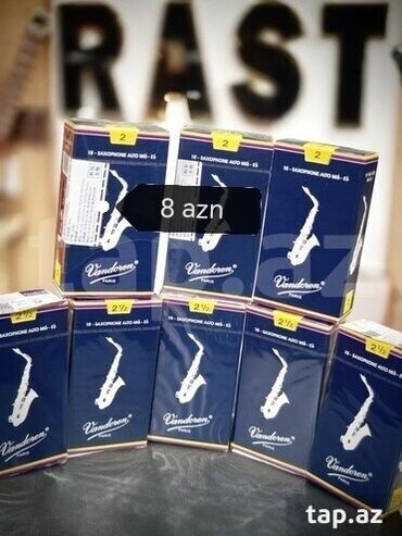 Digər ləvazimatlar: Saksafon ve klarnet trosları, qamışları Rast musiqi alətləri mağazalar -da lalafo.az — 7 Digər ləvazimatlar: Saksafon ve klarnet trosları, qamışları Rast musiqi alətləri mağazalar — 7