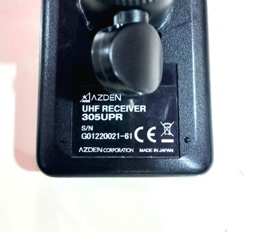 Mikrofonlar: YAPONİYA istehsalı olan ( AZDEN ) YAXA MİKROFONU satılır — 11