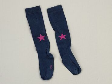 skarpety dziecięce wełna: Knee-socks, 28–30, condition - Good