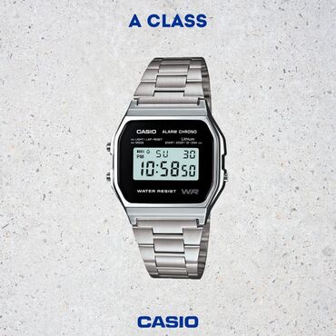 elektron saat: Yeni, Qol saatı, Casio, rəng - Gümüşü