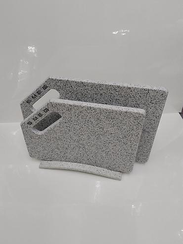 тычковый нож: Набор кухонных разделочных досок SMEG с подставкой. - 2 доски разного — 2