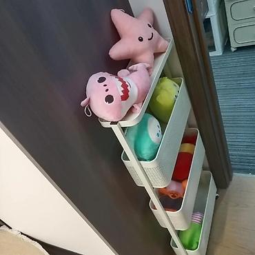 Тележки-органайзеры на колесах: Узкая многоярусная этажерка-органайзер на колесах - Форм-фактор — 7