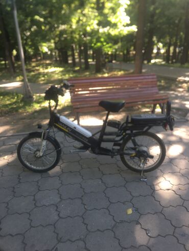 деревянная столешница: Электрический велосипед, Другой бренд, Рама M (156 - 178 см), Сталь, Другая страна, Б/у