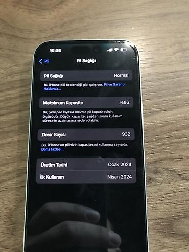 15 plus: IPhone 15 Plus, 128 GB, Ağ, Face ID — 1