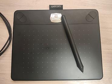 графические планшеты trust: Wacom, Б/у, Размер A5, Кабель, Совместим с Windows, macOS — 1