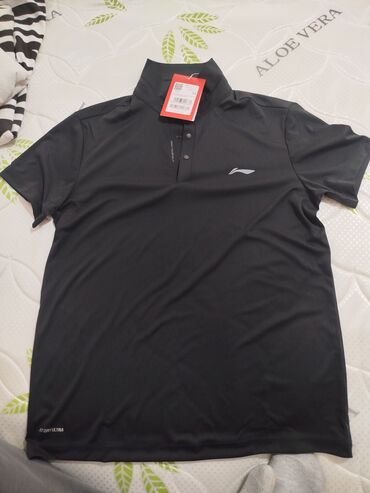 Футболки: Мужская футболка, Li-Ning, Новый, цвет - Черный, Самовывоз at lalafo.kg Футболки: Мужская футболка, Li-Ning, Новый, цвет - Черный, Самовывоз