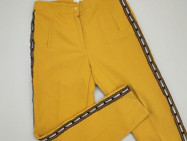t shirty żółty damskie: Spodnie materiałowe, L, stan - Idealny