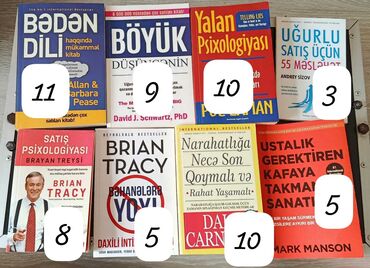 Digər kitablar və jurnallar: Müxtəlif janrlarda və müəlliflərdən olan kitablar toplusu