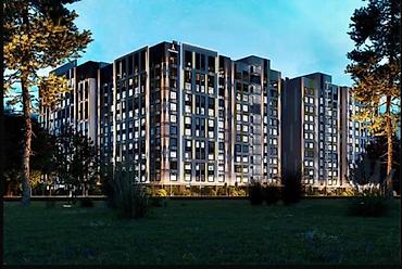 манас квартиры: 3 комнаты, 91 м², Кок-Жар ж/м Элитка, 8 этаж, ПСО (под самоотделку) — 3