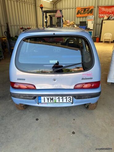 Οχήματα: Fiat Seicento: 1.1 l. | 2003 έ. | 135000 km. Χάτσμπακ