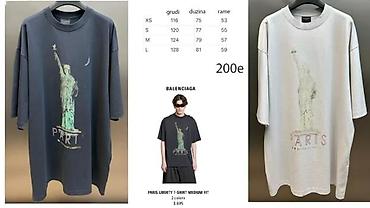 Majice: Men's T-shirt Balenciaga, bоја - Crna — 15