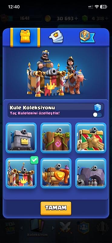 brawl stars 2: Clash Royale hesabı - kupa: 11300 - Taş: 4,318 - Rozetlər: 127/137 — 8