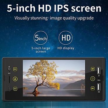 автомагнитола купить: 1 DIN IPS Sensor Ekranlı Multimedia Maqnitola – Wireless CarPlay & — 5