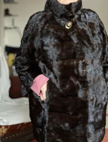 пальто 50 размер: Шуба, 5XL (EU 50)