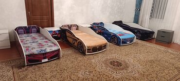 Детские односпальные кровати: Детская односпальная кровать, Новый, Для мальчика, С матрасом, ДСП, Бесплатная доставка, Самовывоз, Платная доставка — 11