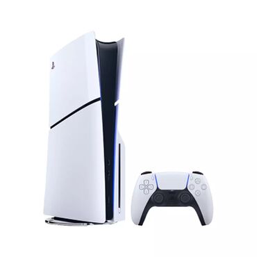 PS5 (Sony PlayStation 5): Продаю PlayStation 5 slim на 1 тб. В комплекте 2 геймпада и 3 игры