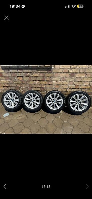bmw 3: Литые Диски R 17 BMW, Комплект, отверстий - 5, Б/у — 4
