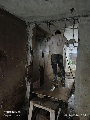 Beton işləri: Beton kəsmə xidməti - Divar, döşəmə və tavanlarda dəqiq və səliqəli — 19