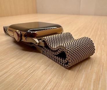 Apple Watch: Продаю Apple watch Stainless Steel series 4 40mm gold. ❌Обмена нет! — 4