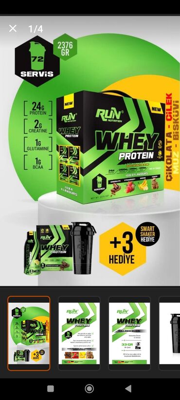 canta sport: Kreatin Run Nutrition, Çəki: > 1500 g, Yeni