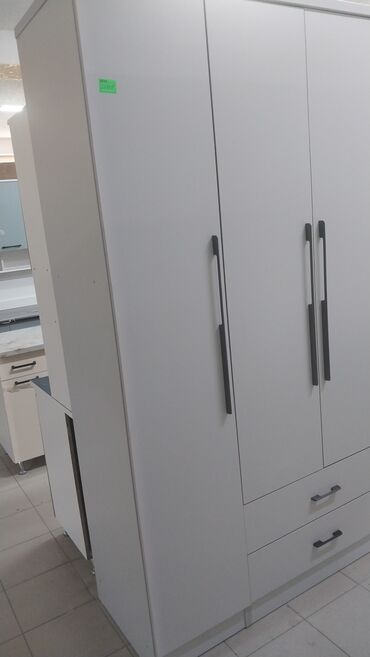 Шкафы для одежды: Шкаф для одежды, Новый, Прямой, ЛДСП — 33