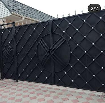 Откатные ворота: Ворота на заказ, Ворота в Бишкеке — 21