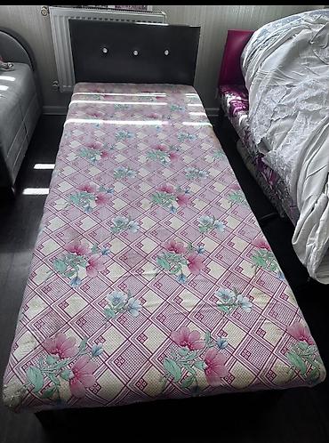 Yeni, Təknəfərlik çarpayı, Bazasız, Matras ilə, Siyirməsiz