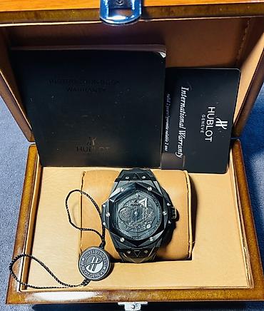 almaniyada saat: Hublot Big Bang Sang Bleu (məhdud seriya) saatı Saat ideal saatdir her — 2