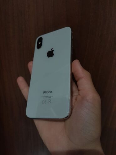 iphone xs ağ: IPhone X, 256 ГБ, Белый, Face ID
