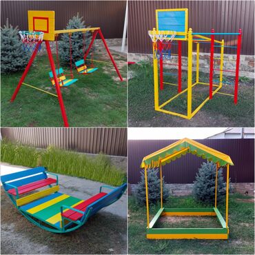детская качела: Игровая площадка для детей. Комплекс Для Детского садика. Детские