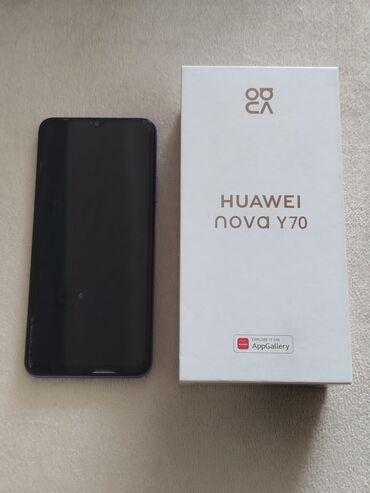 huawei p30 pro qiyməti: Huawei nova Y70 Plus, 128 GB, rəng - Göy