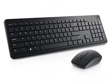 Tastature: Bežični set tastatura + miš (crni) - Komplet sadrži tanku bežičnu — 11