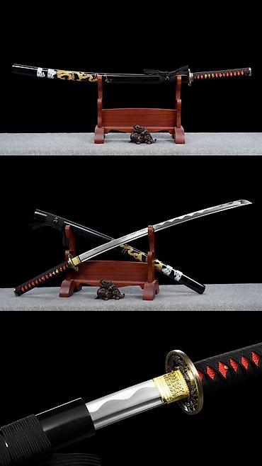 Коллекционные ножи: Японские Катаны Сувенирные металлические мечи Катаны из каленой — 15