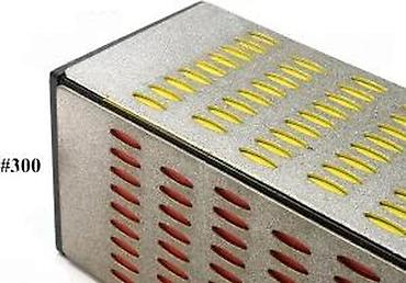 Ostali pribor i dodaci za alate: Dijamantski kamen za oštrenje 4-u-1 sa postoljem - Profesionalni — 16