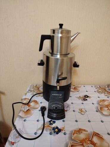 Boçkalar və çəlləklər: İşlənmiş Elektrik Samovar, 5 l, Ünvandan götürmə, Pulsuz çatdırılma