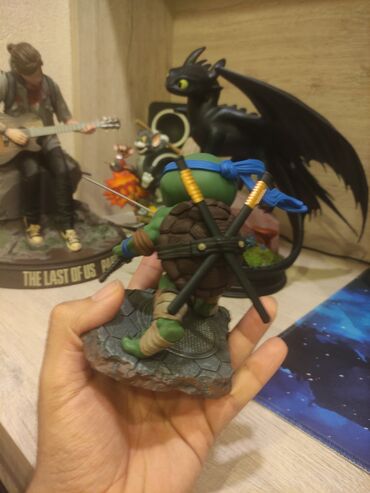 oyuncaq niva: Ninja Turtles Leonardo fiquru