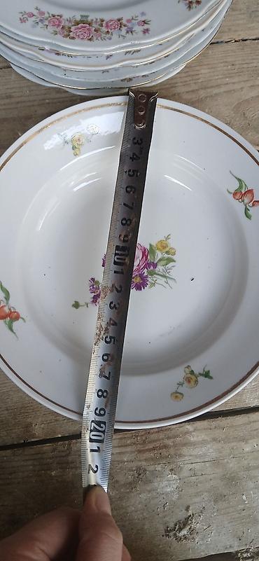 Boşqablar: Boşqablar, rəng - Ağ, Keramika — 4