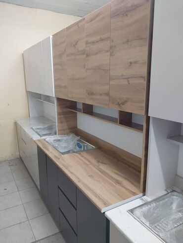 Кухонные гарнитуры: Кухонный гарнитур, Новый, цвет - Черный, ДСП, Бесплатная доставка at lalafo.kg — 20 Кухонные гарнитуры: Кухонный гарнитур, Новый, цвет - Черный, ДСП, Бесплатная доставка — 20