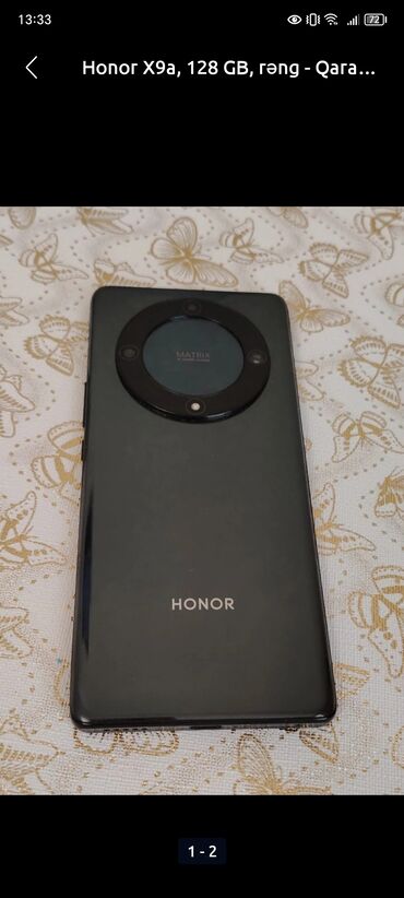 Honor 9A, 128 GB, rəng - Qara, Barmaq izi, İki sim kartlı, Face ID
