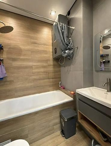 Продажа квартир: 1 комната, 42 м², Ак-Орго ж/м Элитка, 6 этаж, Дизайнерский ремонт — 9